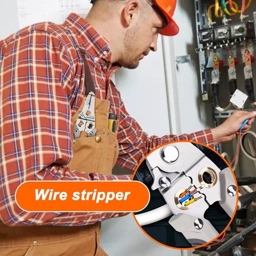 Wire Stripper Multi-Purpose Wire Stripping Tool Wire Precision 0.8-2.8mm - Picture 12 of 12