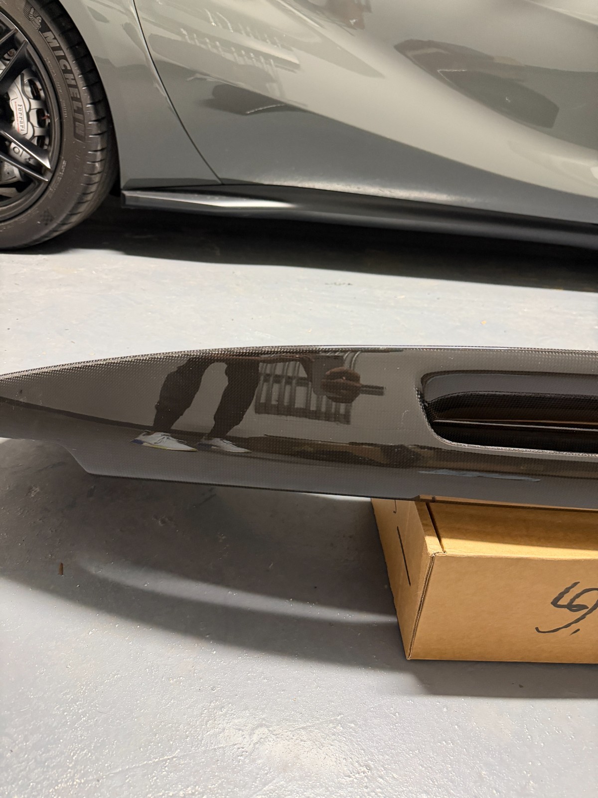Ferrari SF90 Assetto Fiorano Rear Wing Carbon OEM Original