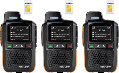 TD-M13 Global Rapid Walkie Talkies Unlimited Range 4G LTE Poc(Push-To-Talk over