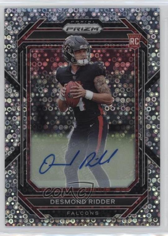 2022 Panini Prizm Rookies No Huddle Prizm Auto Desmond Ridder #302 Auto ms9