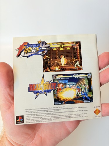 Samurai Shodown III: Blades of Blood (Sony PlayStation 1, 1996) Completo Como Nuevo - Imagen 12 de 17