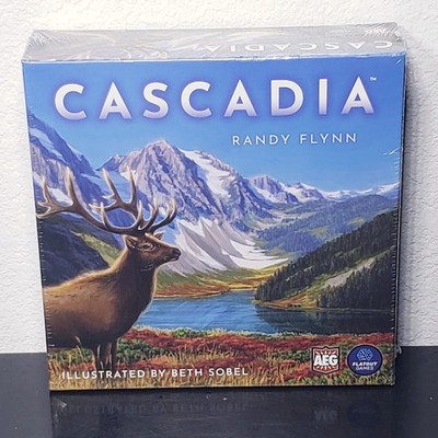 Cascadia Board Game By Randy Flynn NEW Complete AEG Flatout Games SEALED!
