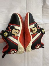 Disney Mickey Mouse Tenis para Niños Pequeños Talla 7 Gancho Lazo Zapatos Niños