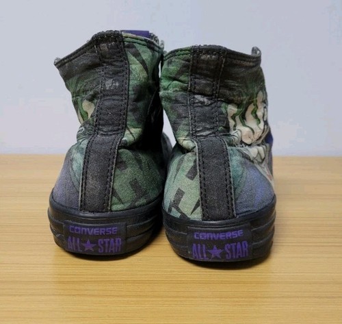 Converse Chuck Taylor All Star High Top - DC Comics Joker Men’s Size 10- 150864C - Picture 5 of 8