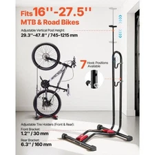 Bike Rack Upright Bike Stand Floor for 16 to 275 Inch Mountain Road