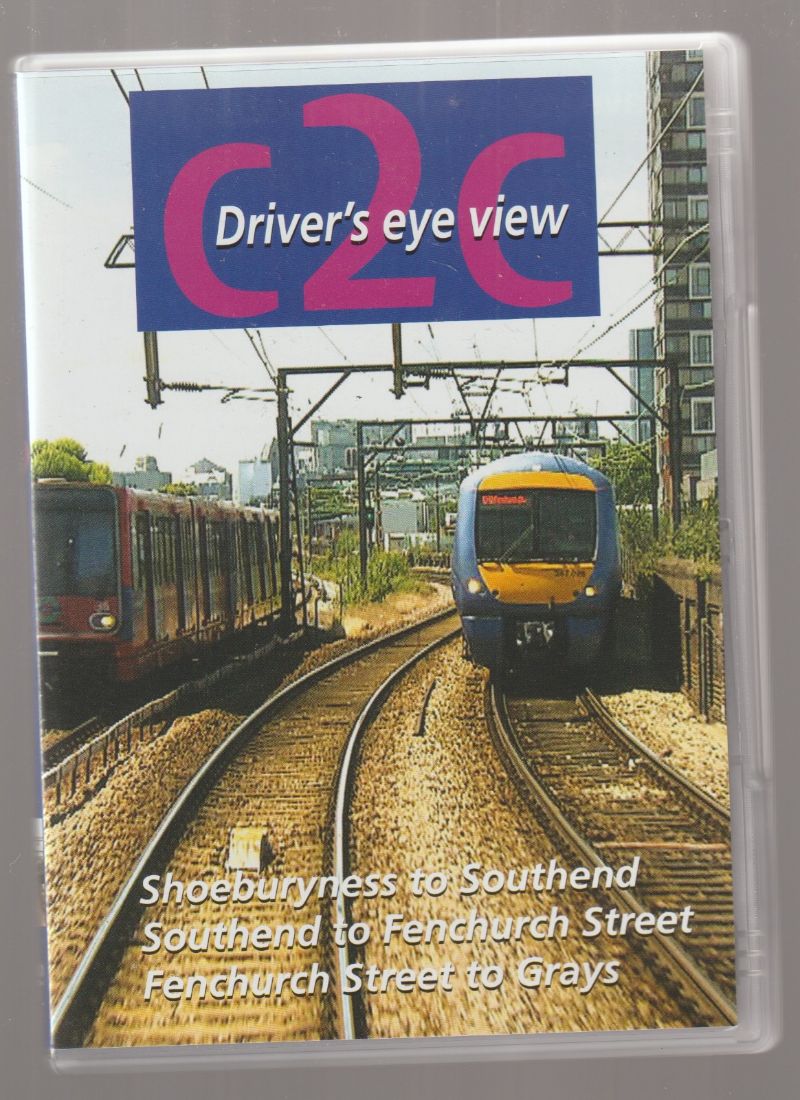 C2C  (DVD)  Drivers Eye View ~ Cab Ride ~ Railway DVD ~ Video 125