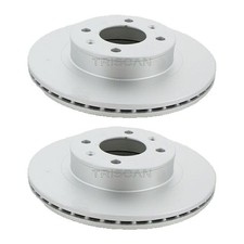 2 Bremsscheiben belüftet Ø 252 mm TRISCAN passend für u.a. HYUNDAI i10