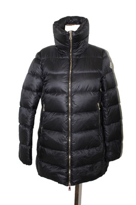 Moncler Doudoune Leger Black Down Puffer Mid Length Coat Jacket 1 4 6