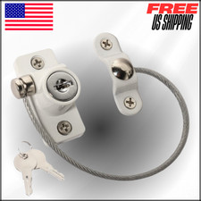 Window Restrictor Casement Security Lock, Window Lock Baby Protection 2 Pack