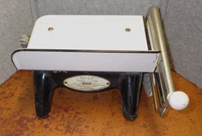 Vintage Tru-Cut Commercial Cheese Cutter Model C Enamel Or Porcelain Layer C2