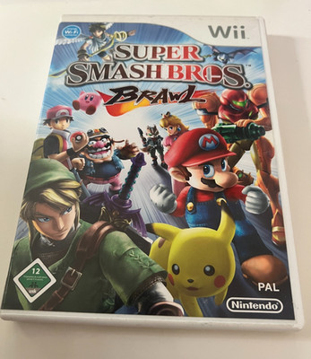 Super Smash Bros Brawl Wii PAL Original Komplett Nintendo