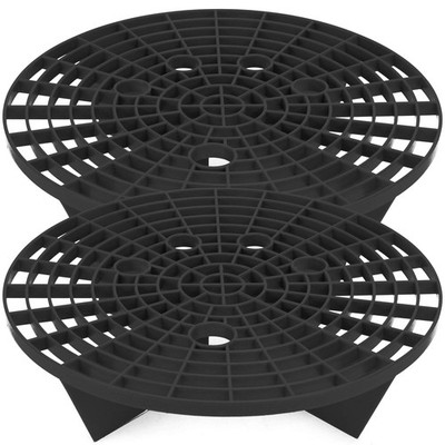 VIKING Automotive Bucket Insert Grit Traps for Car Wash and 2 Pack, Black 