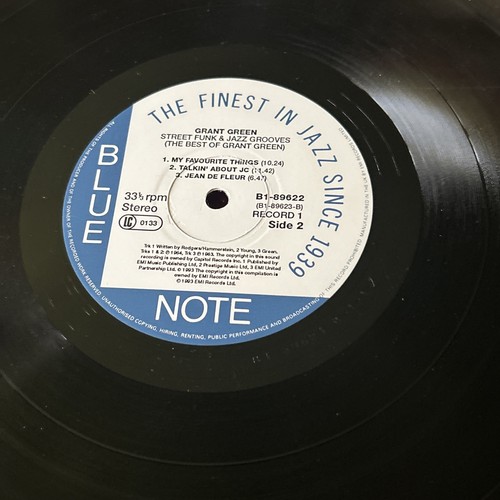 GRANT GREEN Street Funk & Jazz Grooves best Of Grant Green Blue Note ...