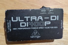 Behringer Ultra-di DI400P High Performance Passive Di-box music microphone