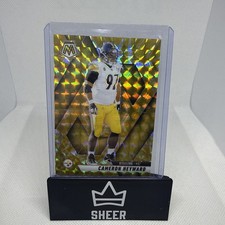 2025 Panini Mosaic Cameron Heyward #172 Yellow Reactive Steelers