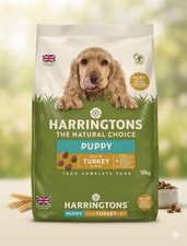 Image of Harringtons Puppy Dry Puppy Food  Turkey & Rice 10kg 