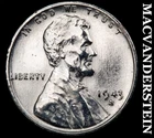 1943-S Lincoln Wheat Cent- Re-Processed- High Grade Luster- No Reserve #K2801