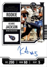 2023 Panini Contenders #160 Kearis Jackson
