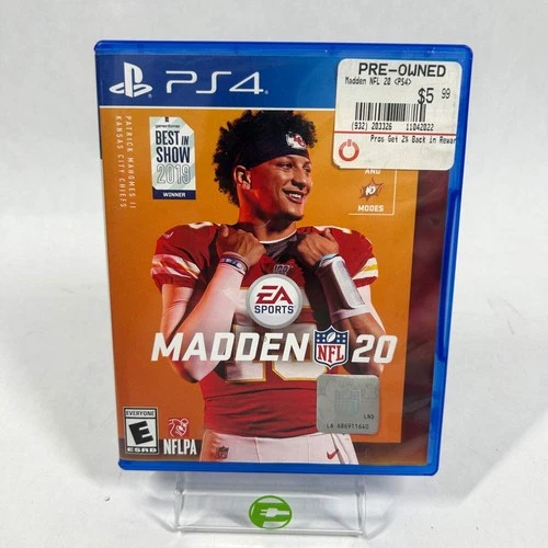 Madden NFL 20 (Sony PlayStation 4 PS4, 2019)