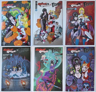 HARLEY QUINN X ELVIRA #1-6 | US-Comic (2025) DC Dynamite Conner Palmiotti