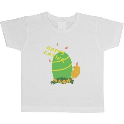 Kinder/Kinder-T-Shirts Baumwolle ''Frohe Ostern Küken'' (TS062236)
