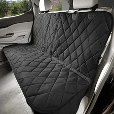 Rear Seat Cover for Fold Down Seats - No Hammock (Black)
