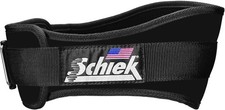 Schiek Sports 2006 Nylon 6 Inches Weight Lifting Belt - Support Belt for Power L