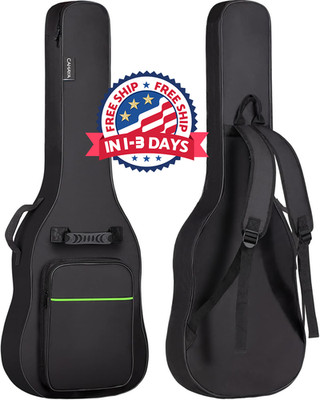 bolsa para Guitarra eléctrica,grueso acolchado mochila suave guitarra eléctrica