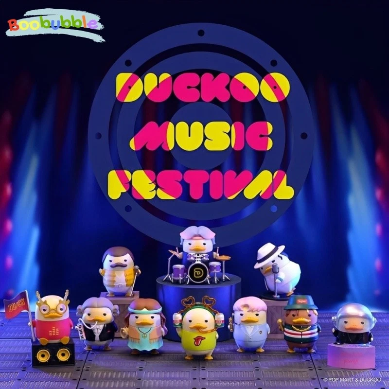 Duckoo Music Festival Series Blind Box Confirmed Figure Birthday Gift Art Toys - Image 2 of 4