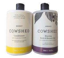 Image of Cowshed Conditioner & Bath & Shower Gel 500mls