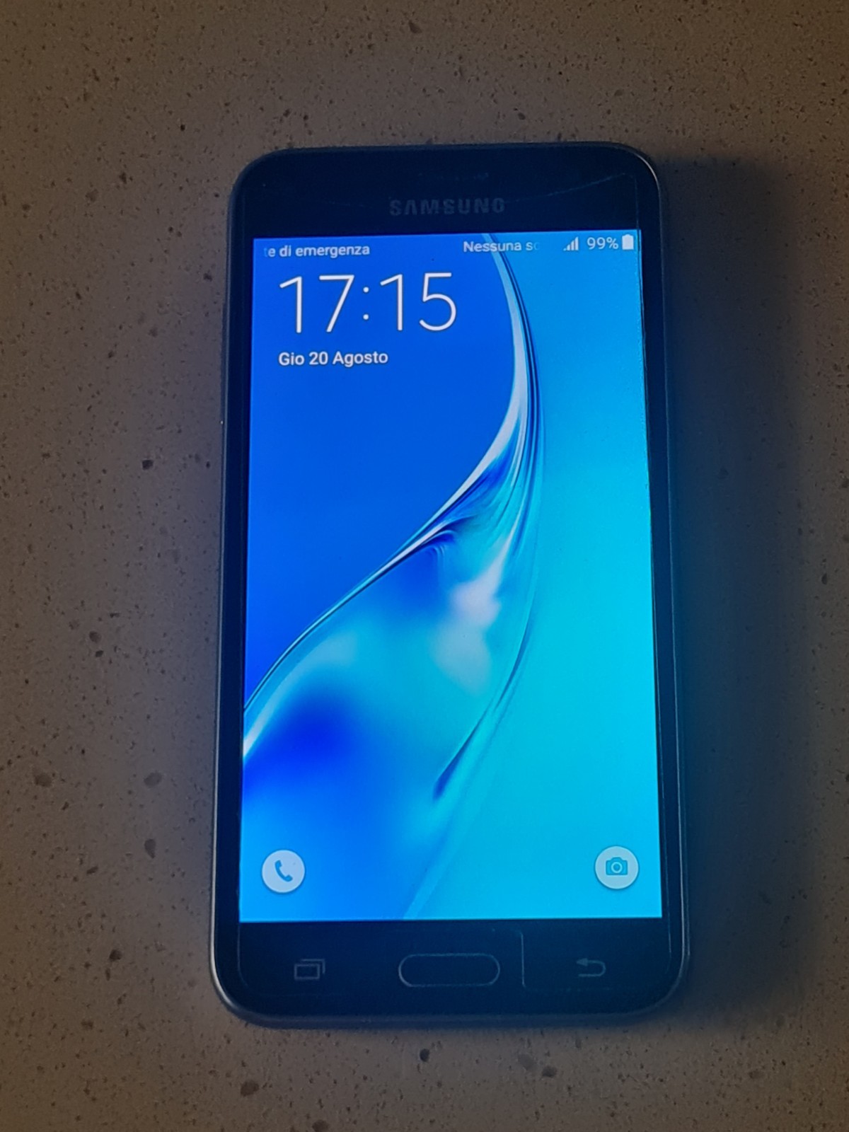 Samsung Galaxy J3 (2016) SM-J320FN 8GB Black con Scatola - Ottimo