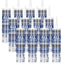 12 Packs Gray Silicone Sealant, 100 Waterproof Caulk, Adhesive