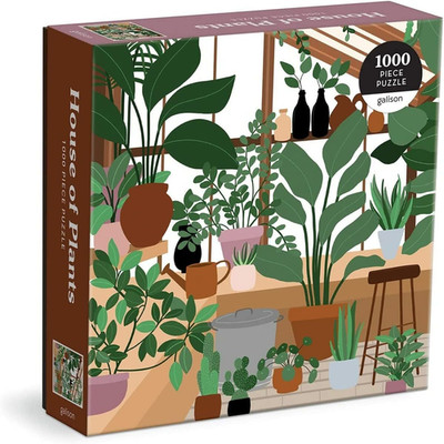 Galison House of Plants 1000 Piece Puzzle Jigsaw NEW SEALED FAST SHIPPING