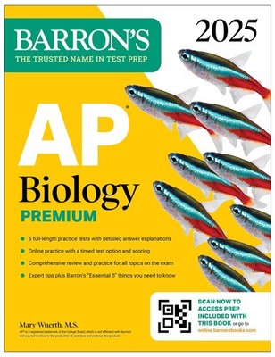 Barron's Ap Prep Ser.: AP Biology Premium, 2025: Prep Book with 6 Practice Tests