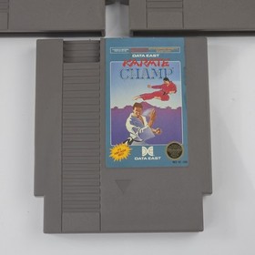 Bad Dudes Karate Champ Tag Team Wrestling Nintendo NES Video Game Lot Tested