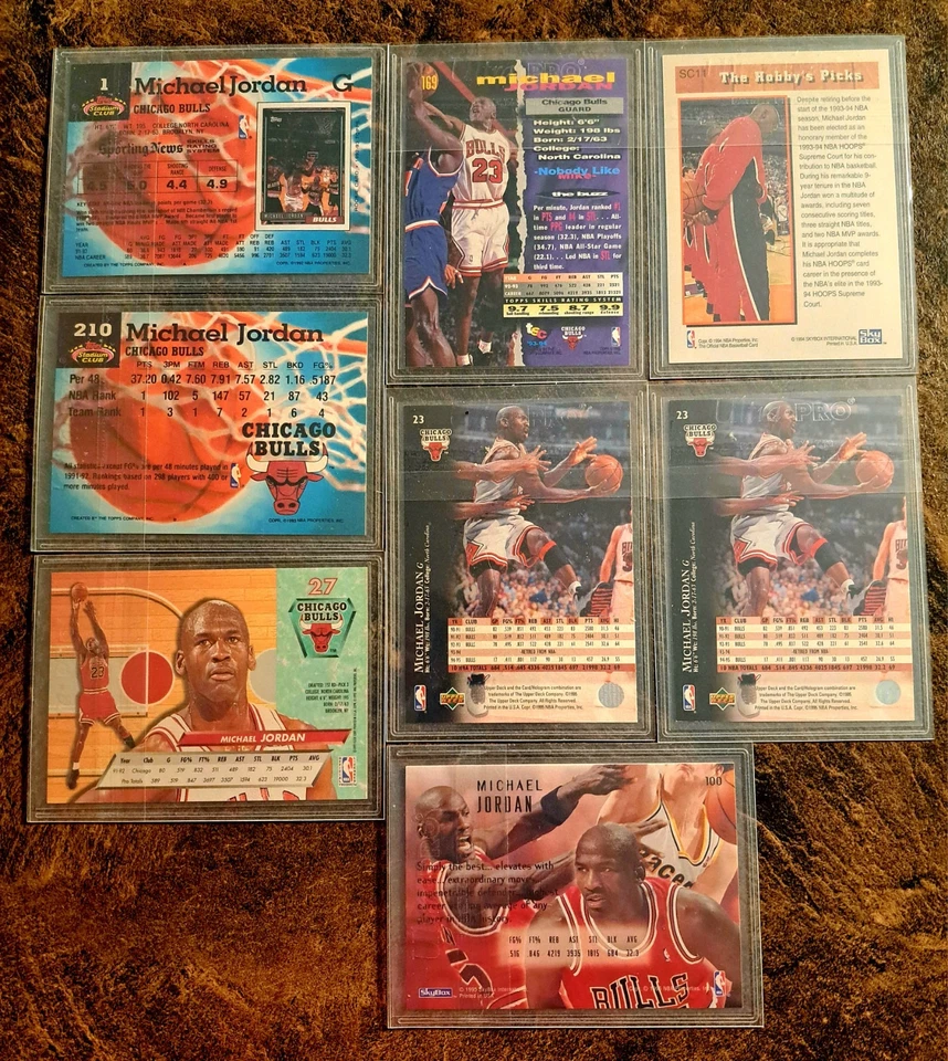 Michael Jordan Lote EMOCIÓN Corte Eléctrica Corte Suprema NmMt-MNT Foto 2 de 2