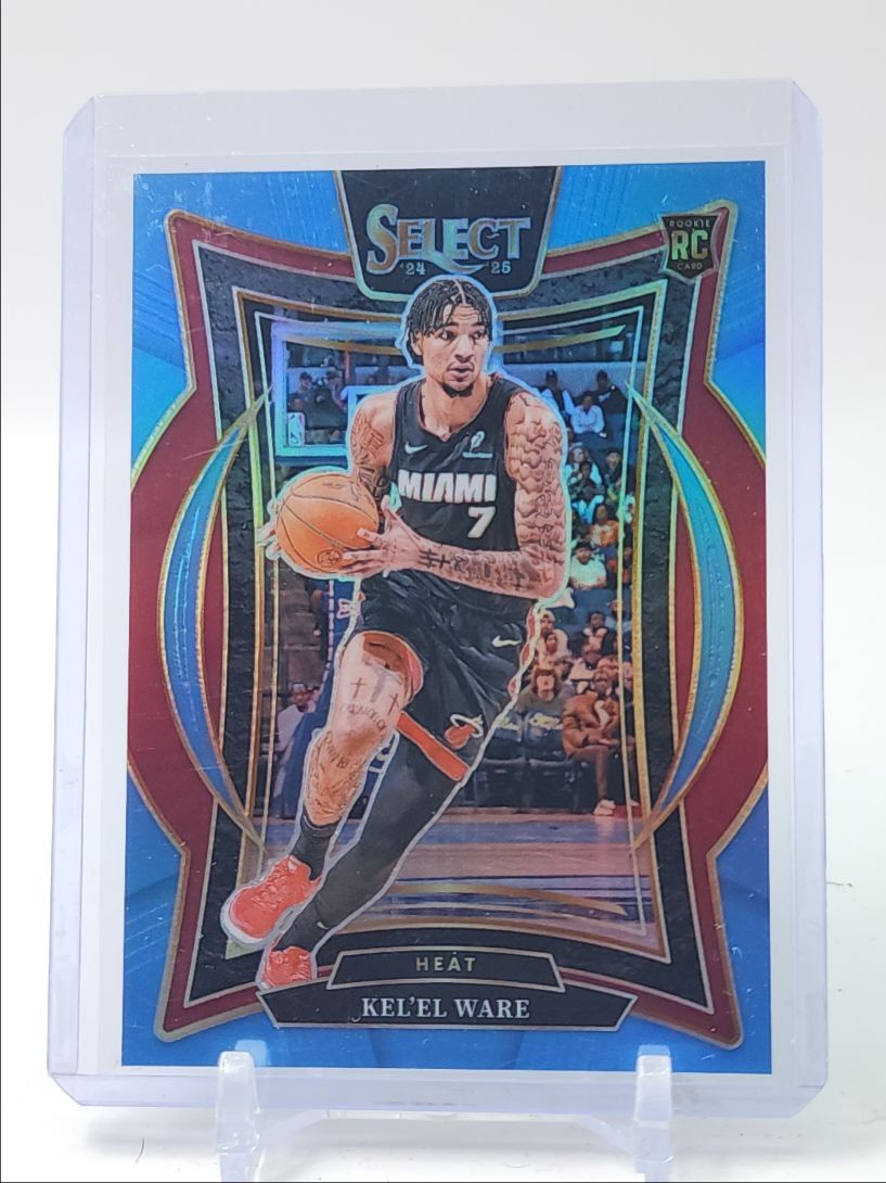 KEL'EL WARE 2024-25 SELECT CONCOURSE ROOKIE LIGHT BLUE PRIZM RC /299 Q5451