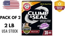 ARM  HAMMER Clump  Seal Cat Litter Multi-Cat Complete Odor Sealing Clay Clumpi