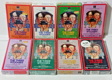 THE THREE STOOGES: "8 LOT" BETA Video Tapes not VHS PRE-OWNED- 1980's
