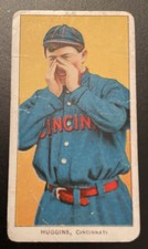 1909-11 T206 PIEDMONT  CIGARETTES  350,  MILLER HUGGINS HOF HANDS AT MOUTH