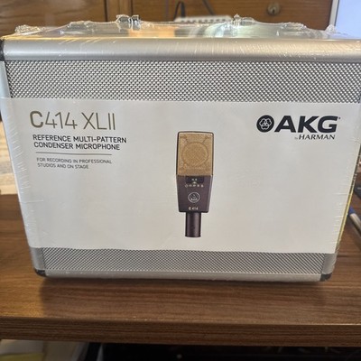 AKG C414 XLII Reference Multipattern Condenser Microphone Brand New