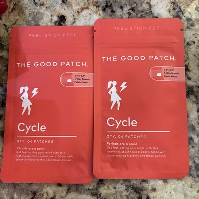 The Good Patch (2 Packs) 4 Patches each CYCLE Peel & Stick Pain Relief