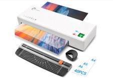 Maquina Plastificadora A4 Laminadora Modo Caliente y Frio Accesorios De Oficina