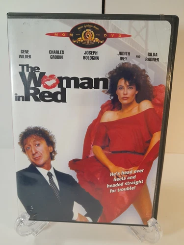 THE WOMAN IN RED (DVD, 2001) Rare, OOP Comedy Gene Wilder, Kelly Le Brock (1984)