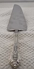 Wallace Sterling Silver Rose Point Pie Cake Server with Stainless Blade