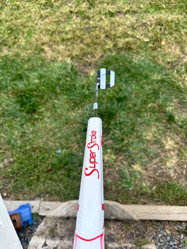 Odyssey Versa Jailbird 380 putter 38" impugnatura SuperStroke doppia curva con HC - Foto 5 di 6