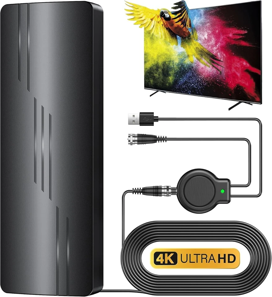 Free Local Channels Antenna for Smart TV, 1800+ Miles - Image 3 of 4