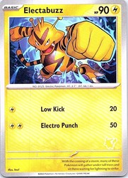 Electabuzz - My First Battle (Pikachu Stamped) - Pokemon Card
