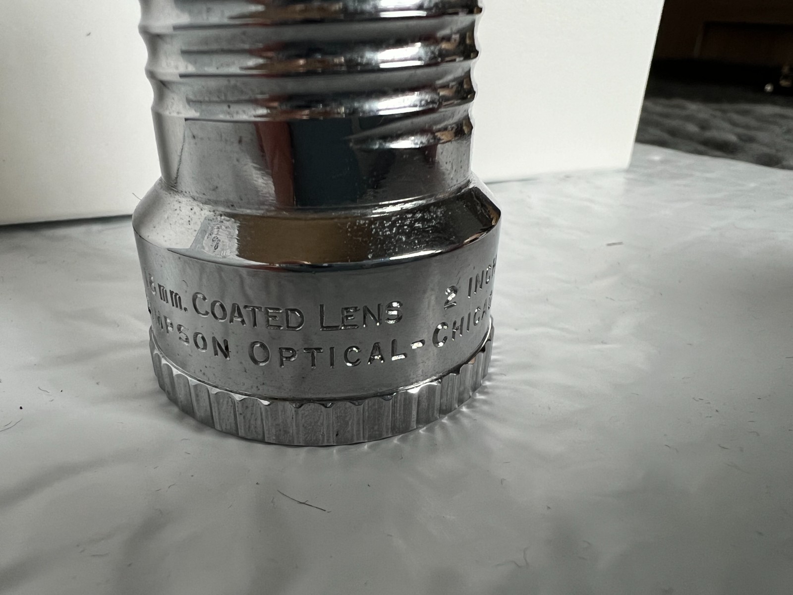 Vintage - Simpson Optical Coated Lens - 2”- F 1.6 - 16mm Projector Lens, Chicago