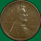 1909-VDB Lincoln Wheat Cent Fine F Coin #40150